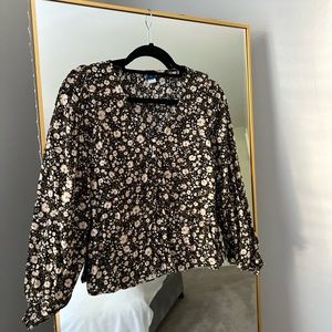 Old Navy Floral Blouse